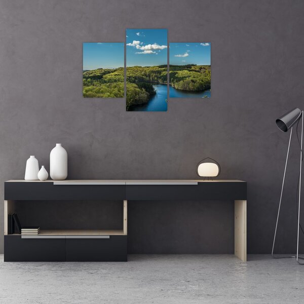 Tablou - Lac montan (90x60 cm)