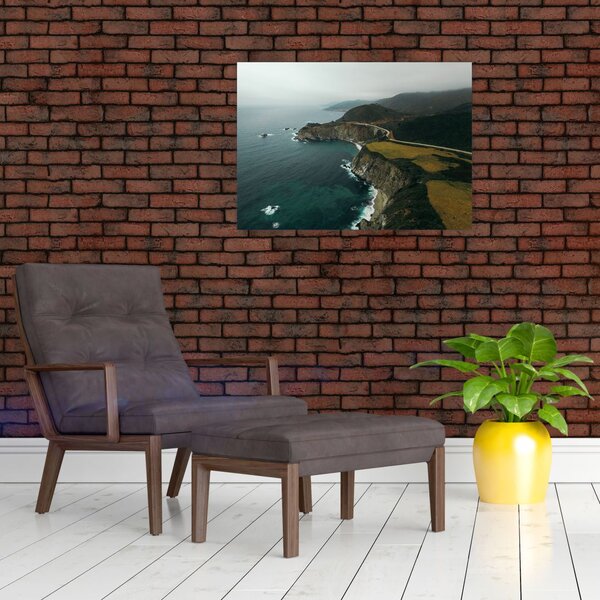 Tablou - Stânci în ocean (70x50 cm)