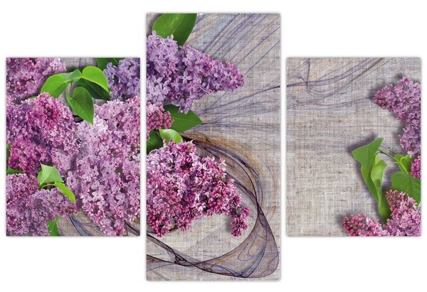 Tablou - Flori de liliac (90x60 cm)
