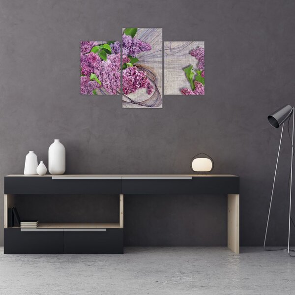 Tablou - Flori de liliac (90x60 cm)