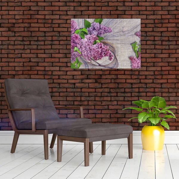 Tablou - Flori de liliac (70x50 cm)