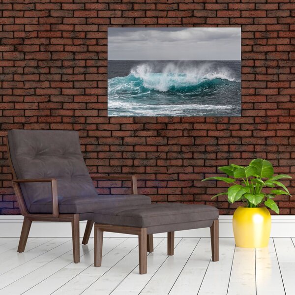 Tablou - Valuri pe ocean (90x60 cm)