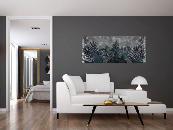 Tablou - Frunze de palmier (120x50 cm)