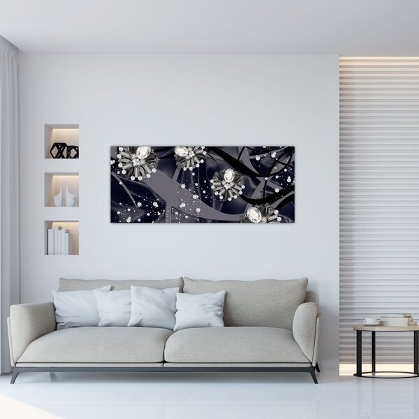 Tablou - Diamante în spațiu (120x50 cm)