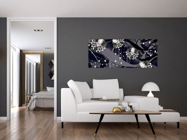 Tablou - Diamante în spațiu (120x50 cm)