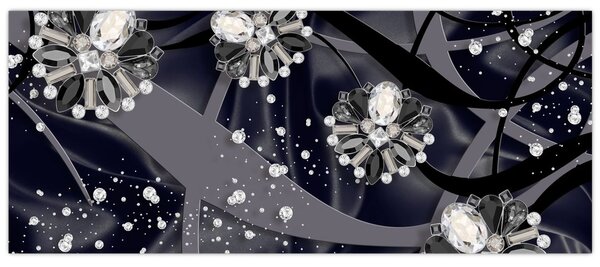 Tablou - Diamante în spațiu (120x50 cm)