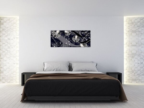 Tablou - Diamante în spațiu (120x50 cm)