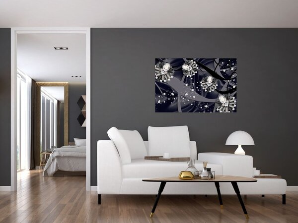 Tablou - Diamante în spațiu (90x60 cm)