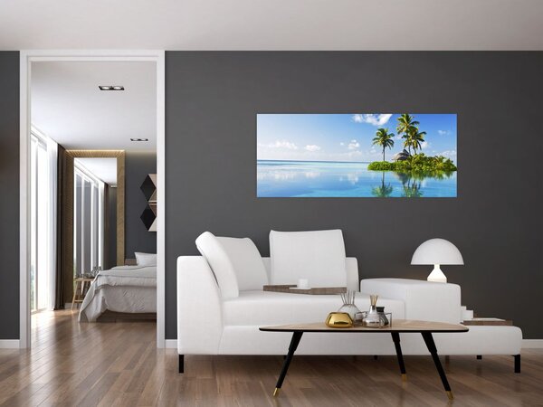 Tablou - Insula tropicală (120x50 cm)