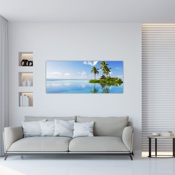 Tablou - Insula tropicală (120x50 cm)
