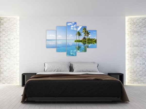 Tablou - Insula tropicală (150x105 cm)