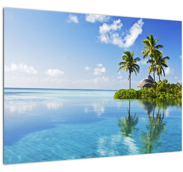 Tablou - Insula tropicală (70x50 cm)