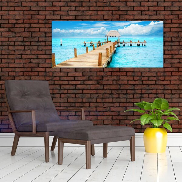 Tablou - Ponton (120x50 cm)