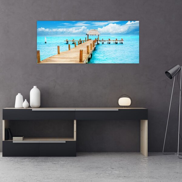 Tablou - Ponton (120x50 cm)