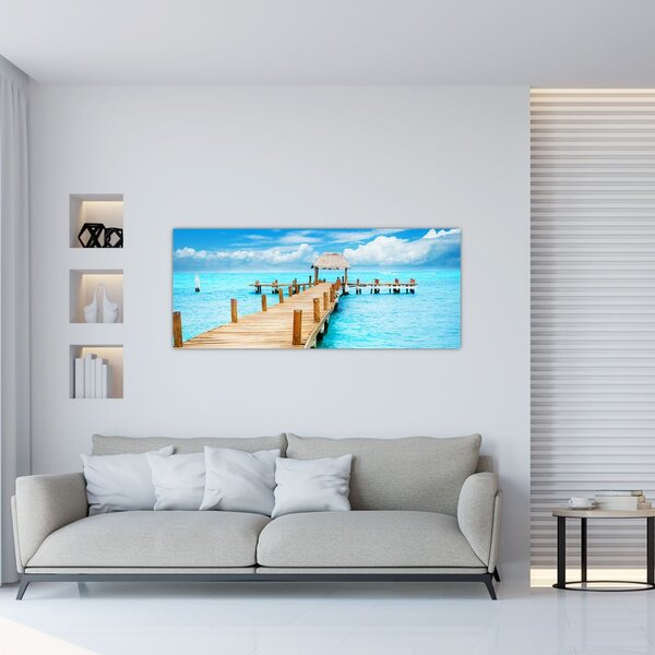 Tablou - Ponton (120x50 cm)