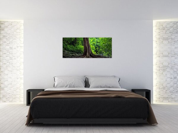 Tablou - Copac bătrîn cu rădăcini (120x50 cm)