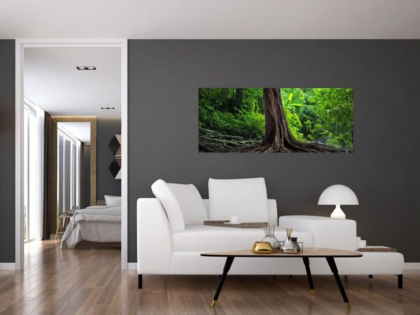 Tablou - Copac bătrîn cu rădăcini (120x50 cm)