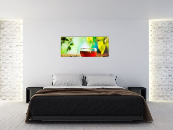 Tablou - Natura moartă, ceai (120x50 cm)