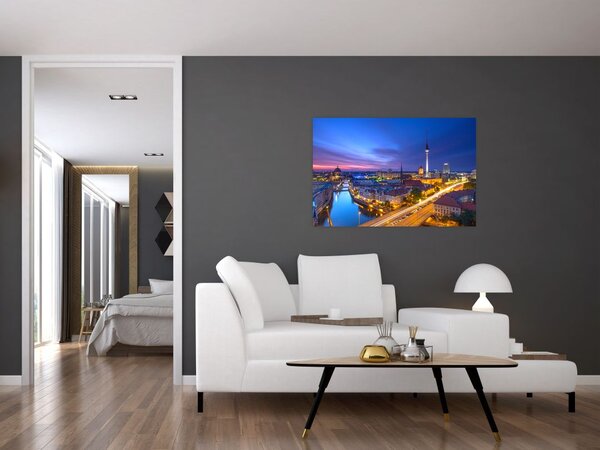 Tablou - Cerul albastru la Berlin (90x60 cm)