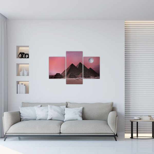 Tablou - Piramidă, Giza, Egipt (90x60 cm)