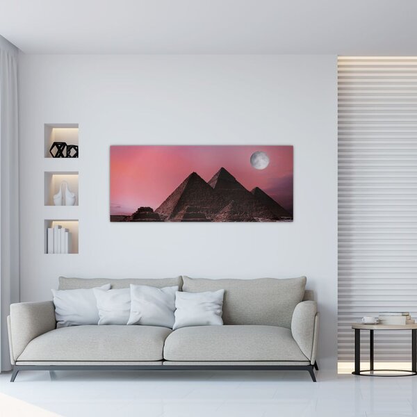 Tablou - Piramidă, Giza, Egipt (120x50 cm)