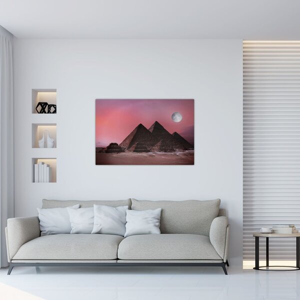 Tablou - Piramidă, Giza, Egipt (90x60 cm)