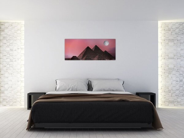 Tablou - Piramidă, Giza, Egipt (120x50 cm)