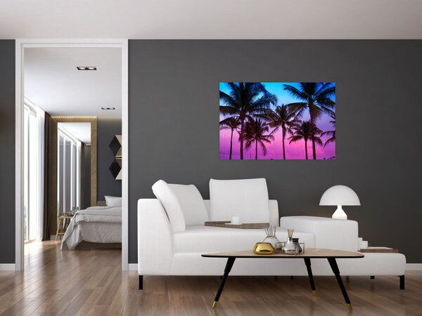 Tablou - Palmieri din Miami (90x60 cm)