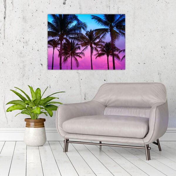 Tablou - Palmieri din Miami (70x50 cm)