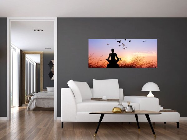 Tablou - Meditații (120x50 cm)
