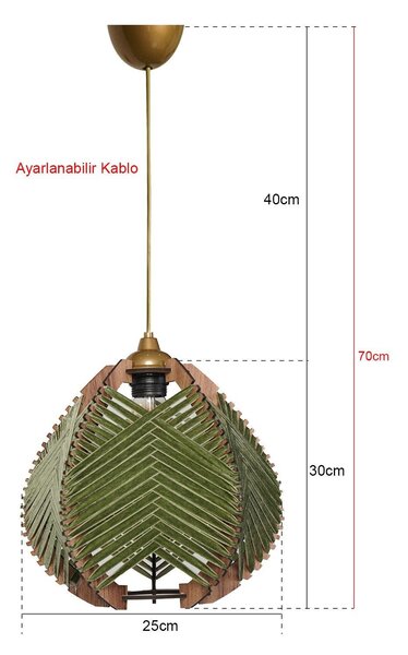 Lustra YL226 Chandelier, 25x30x70 cm