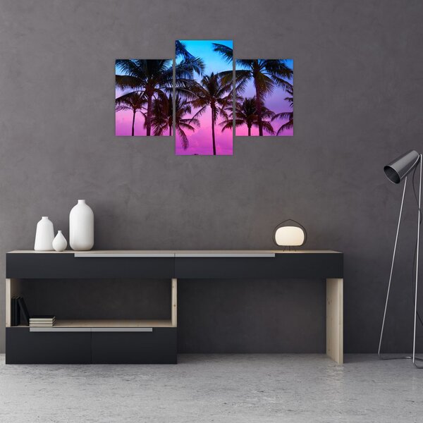 Tablou - Palmieri din Miami (90x60 cm)