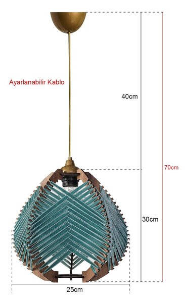 Lustra YL226 Chandelier, 25x30x70 cm