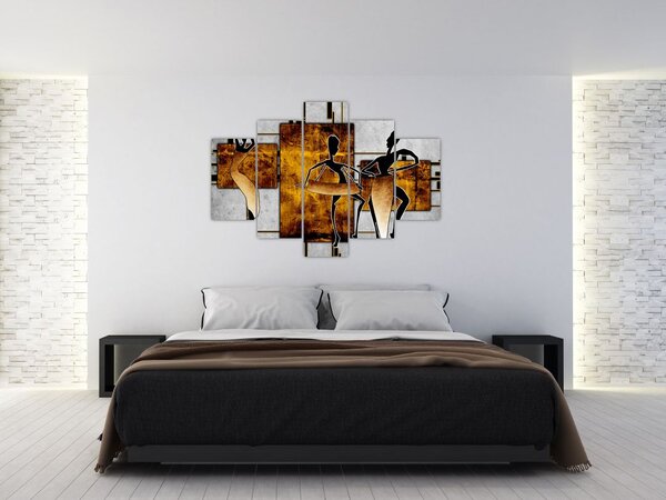 Tablou - Motiv cultura africană (150x105 cm)