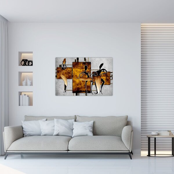 Tablou - Motiv cultura africană (90x60 cm)