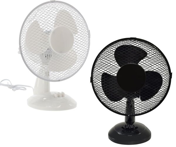 Ventilator de masă 25W Alb