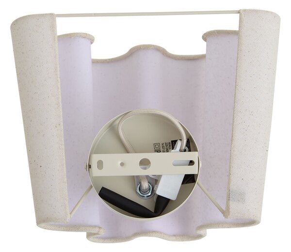Lampă de perete Japandi Bej cu in 20 cm - Oyster