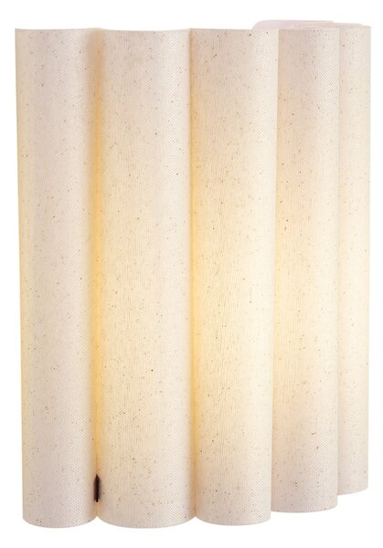 Lampă de perete Japandi bej cu in 26 cm - Scallop