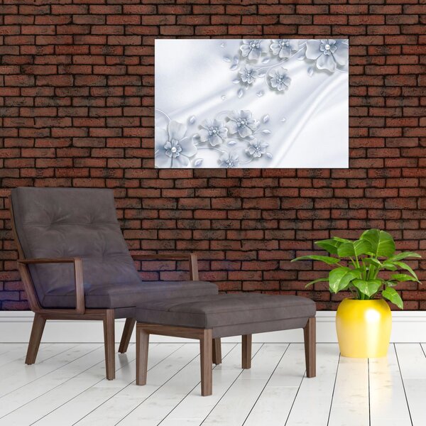 Tablou - Design flori (90x60 cm)