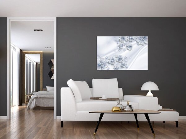 Tablou - Design flori (90x60 cm)