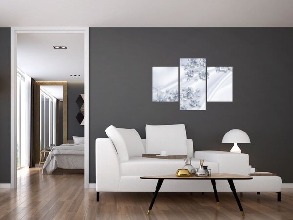 Tablou - Design flori (90x60 cm)