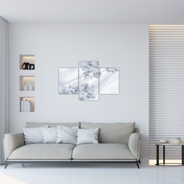 Tablou - Design flori (90x60 cm)