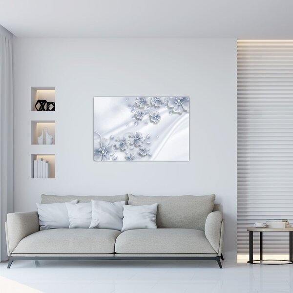 Tablou - Design flori (90x60 cm)
