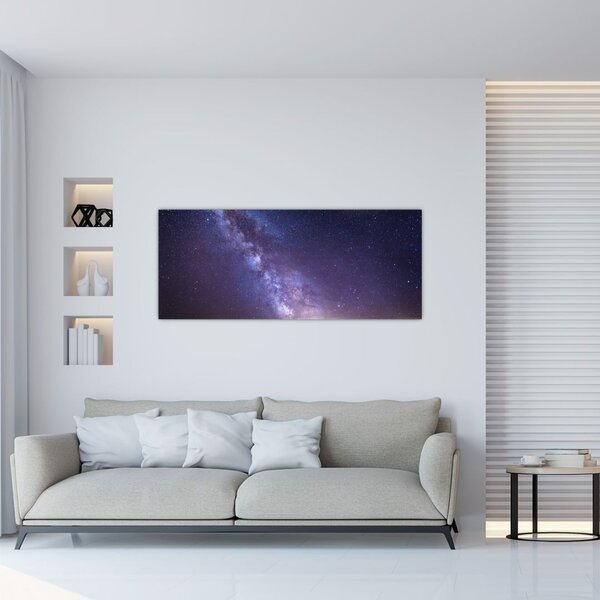 Tablou Cu privire la univers (120x50 cm)