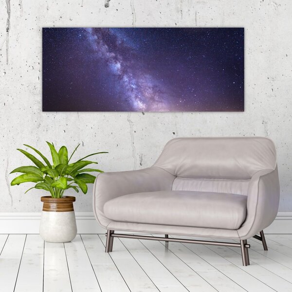Tablou Cu privire la univers (120x50 cm)