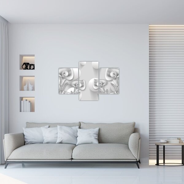 Tablou -Design flori (90x60 cm)