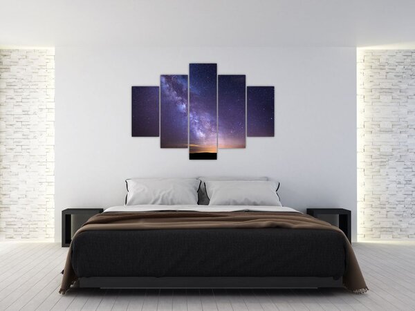 Tablou Cu privire la univers (150x105 cm)