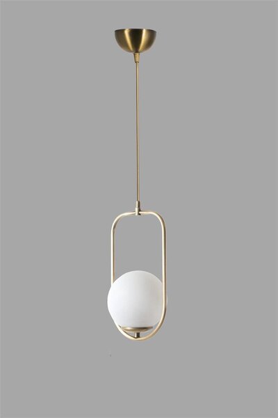 Lustra Ahu Chandelier, Alb, 18x18x70 cm