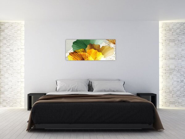 Tablou - Frunze (120x50 cm)