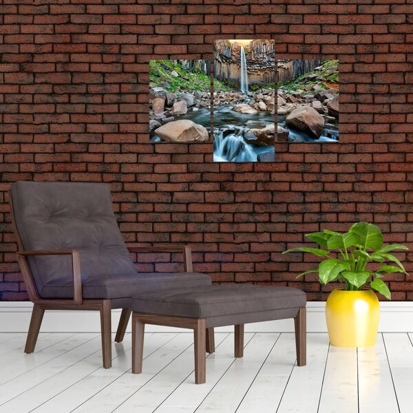 Tablou - Cascada Svartifoss, Islanda (90x60 cm)